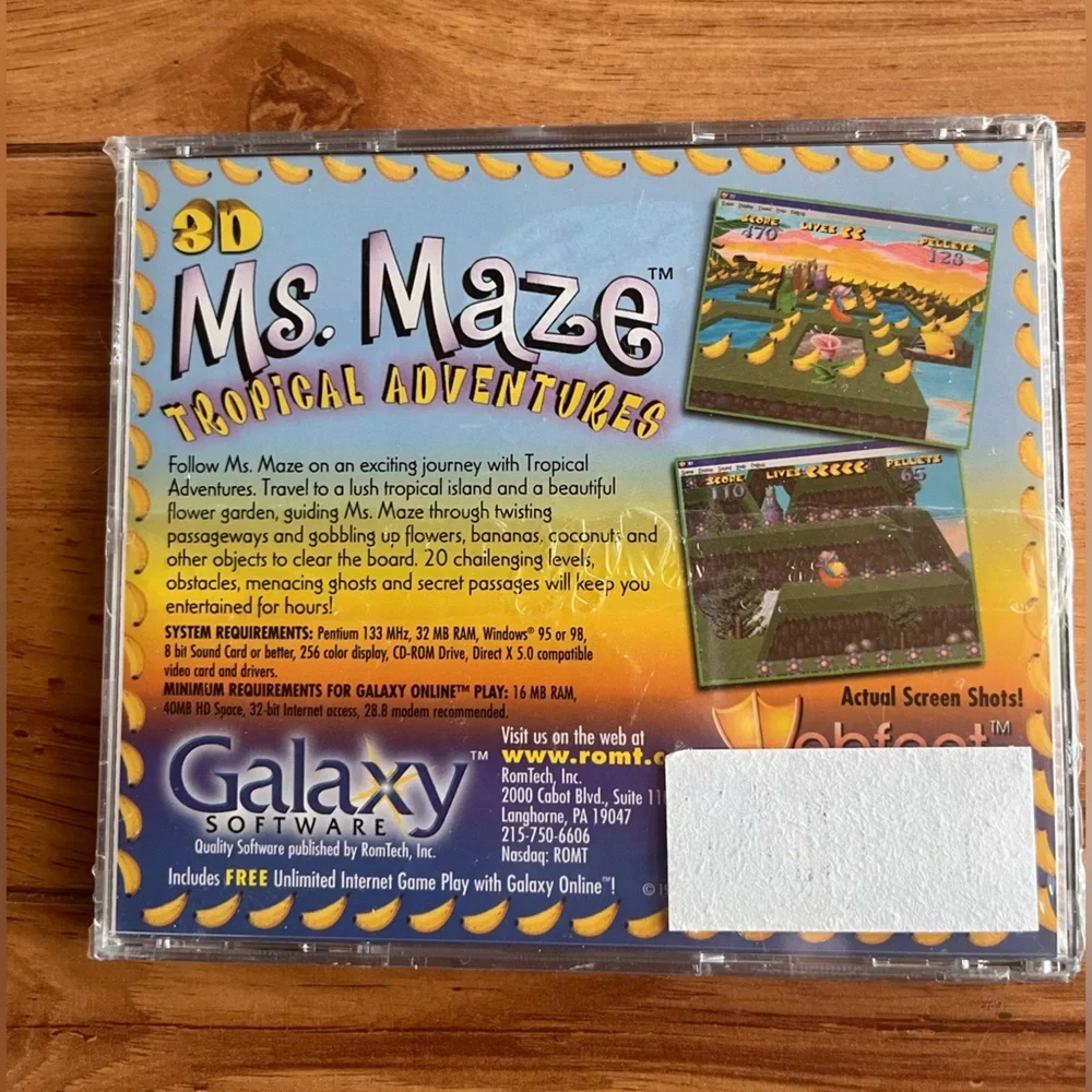 🩷 3/$15 Ms. Maze Tropical Adventures PC Game